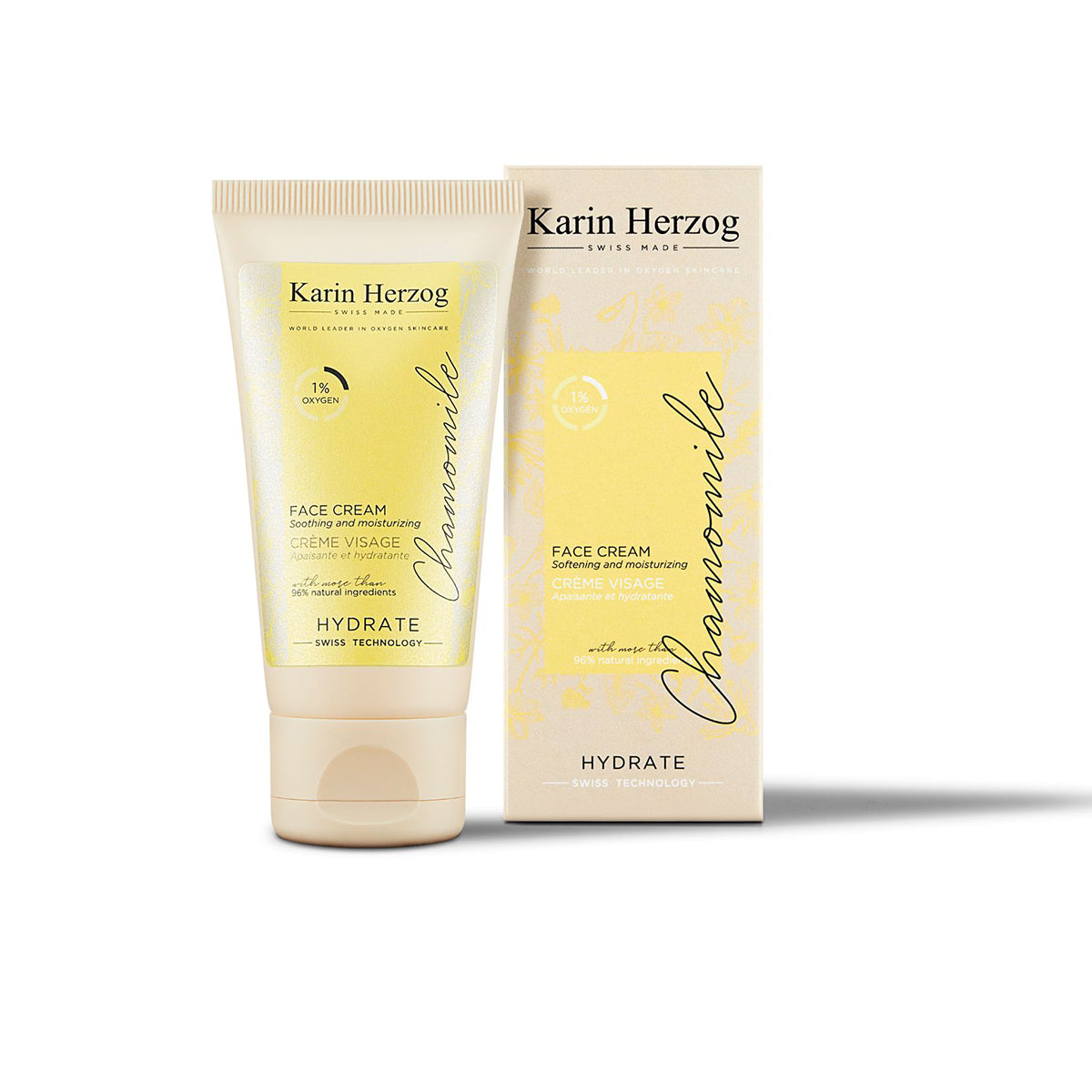 Karin Herzog Camomille Face Cream Oxygen 1% 35ml Karin Herzog